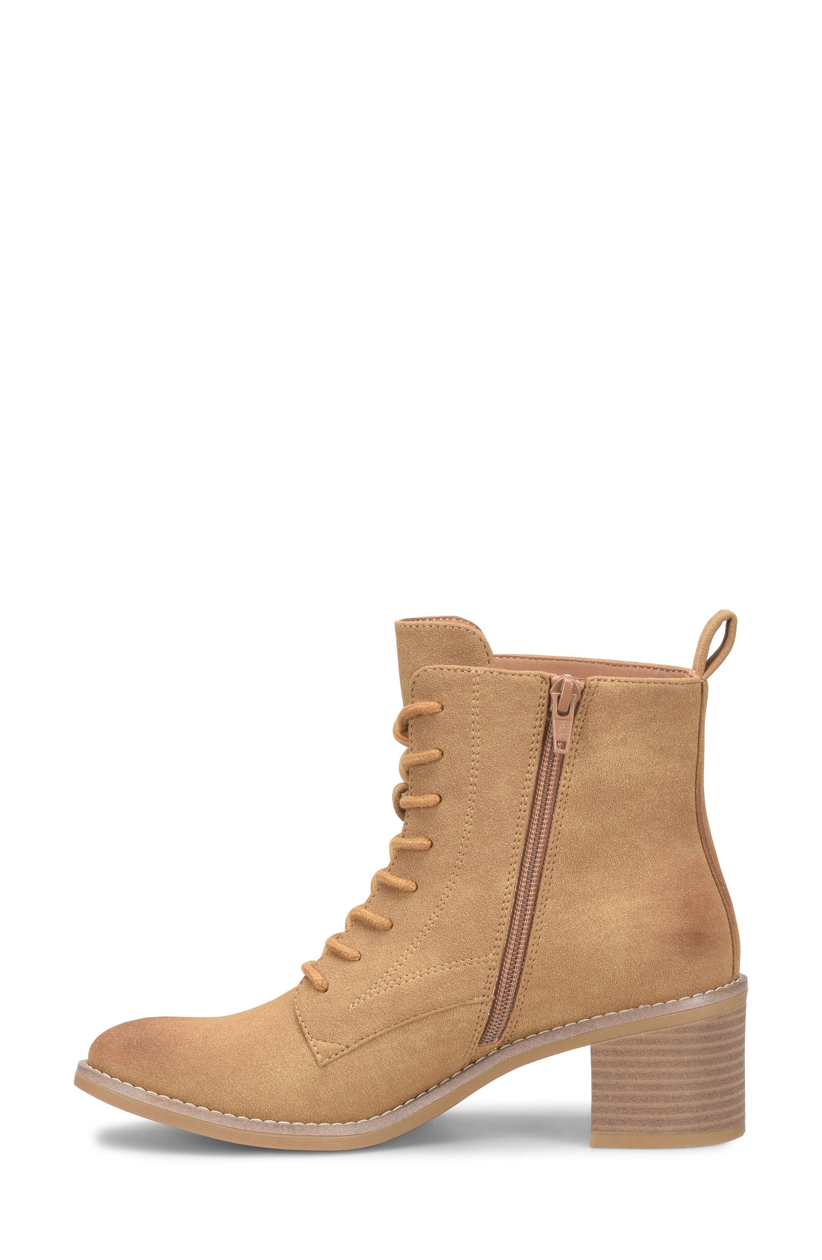 Hellen Faux Leather Bootie, Alternate, color, STONE