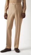 ZEGNA Beige Oasi Lino Pants