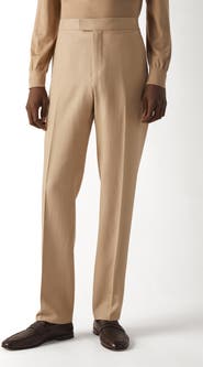 ZEGNA Beige Oasi Lino Pants