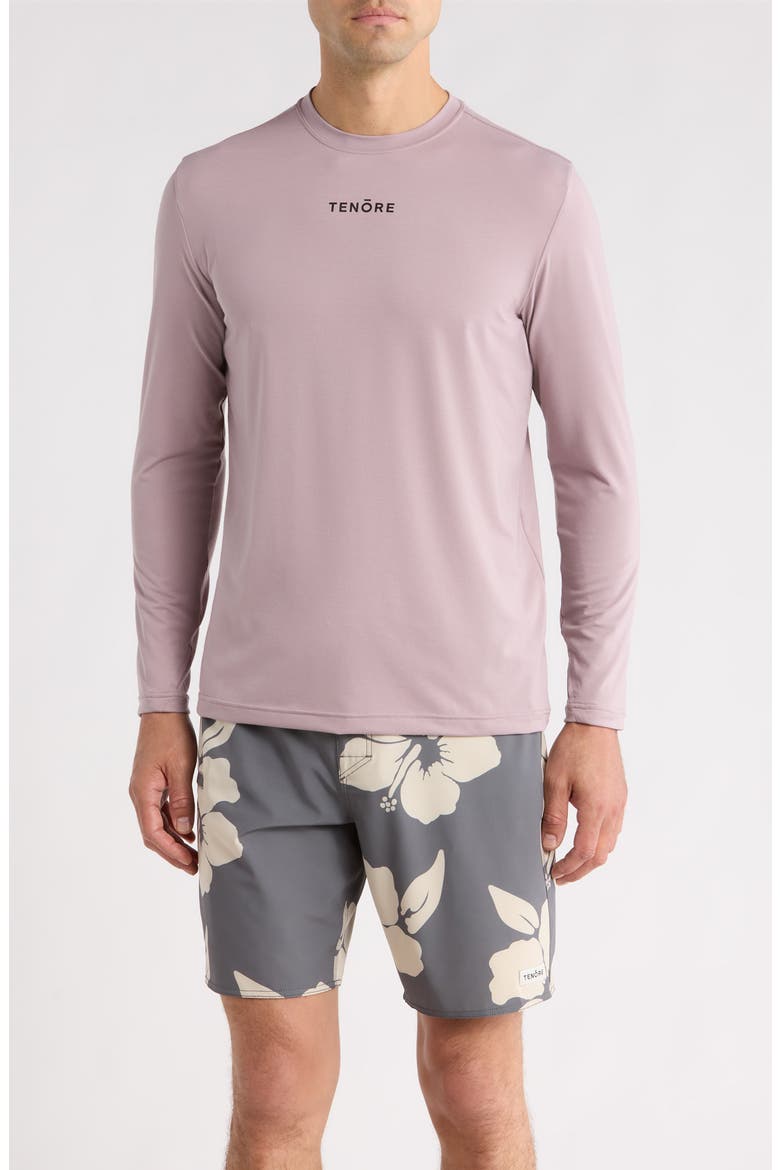 Long Sleeve UPF 50+ Rashguard, Main, color, ZINC