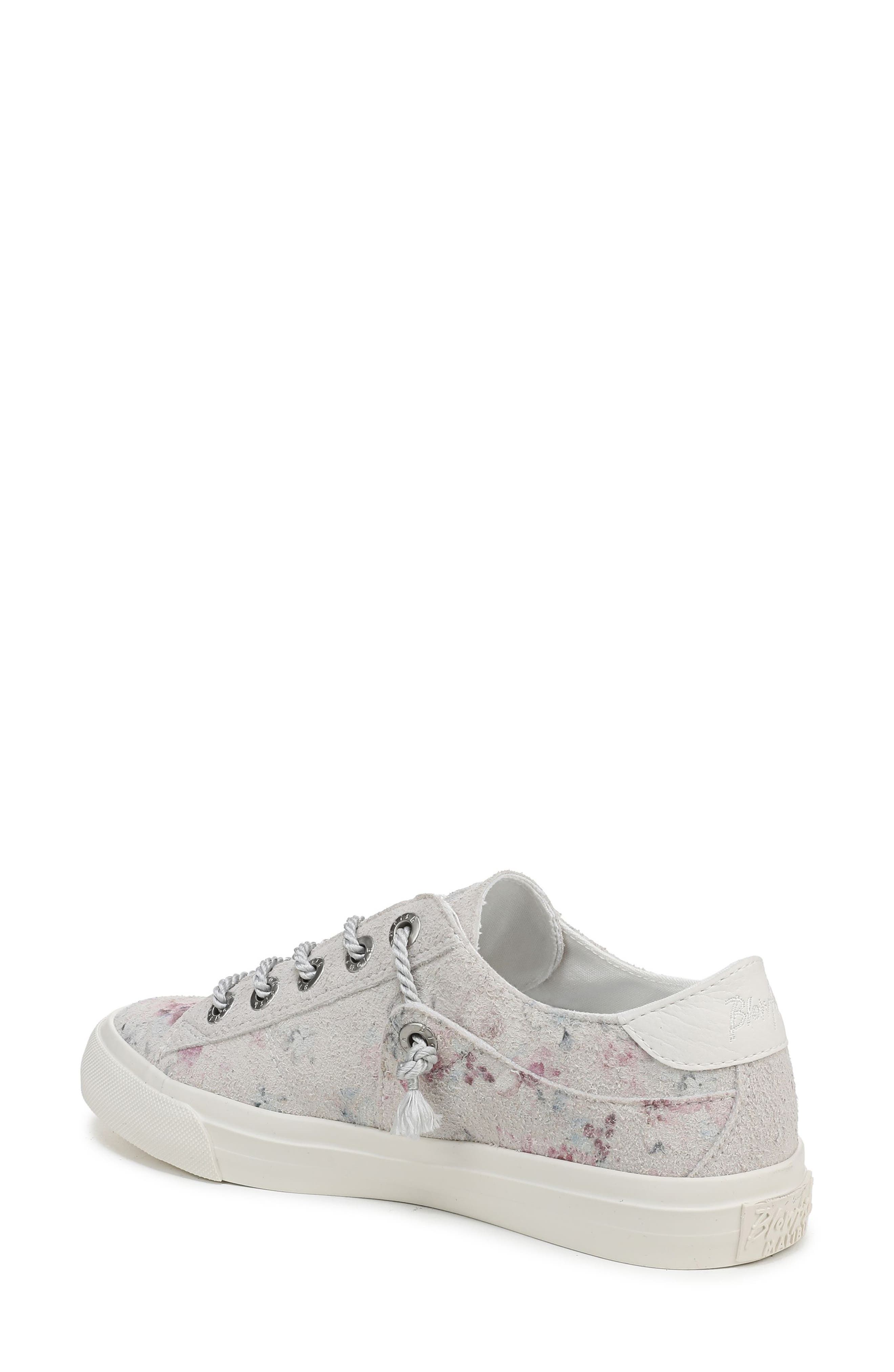 Blowfish Malibu Martina Low Top Sneaker, Alternate, color, Whitecap Floral Print