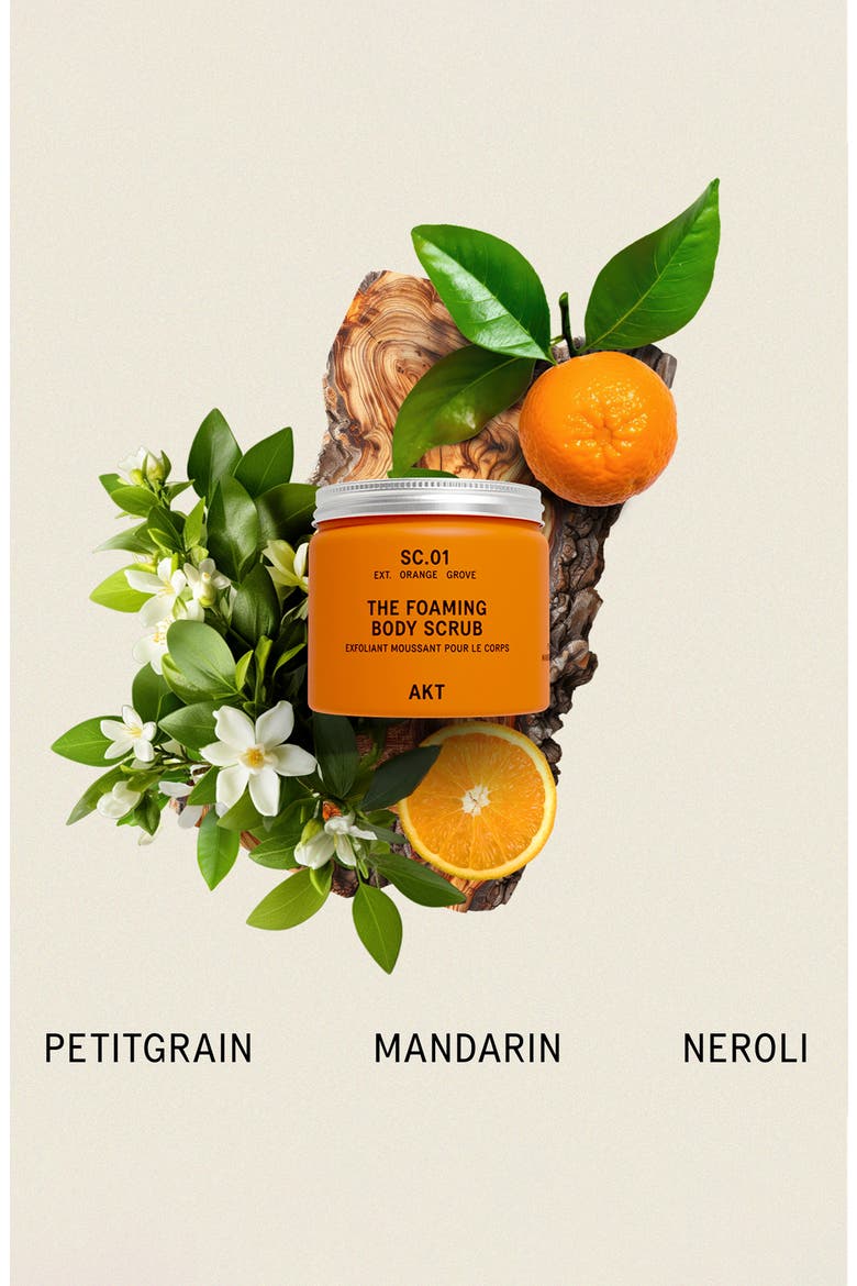 The Foaming Body Scrub, Alternate, color, SC.01 ORANGE GROVE