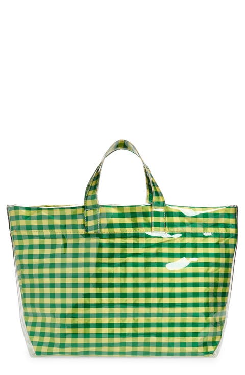 Gingham Tote