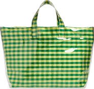 COMING OF AGE Gingham Tote