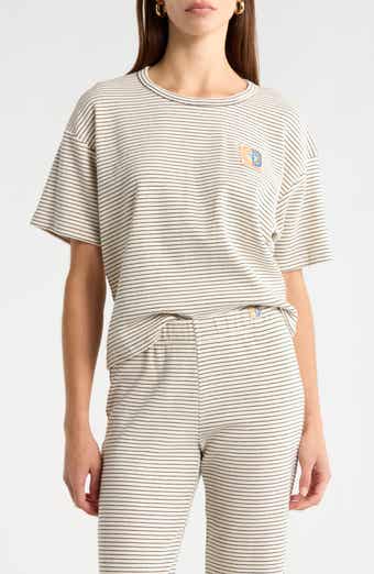 MOTHER The Big Deal Stripe T-Shirt