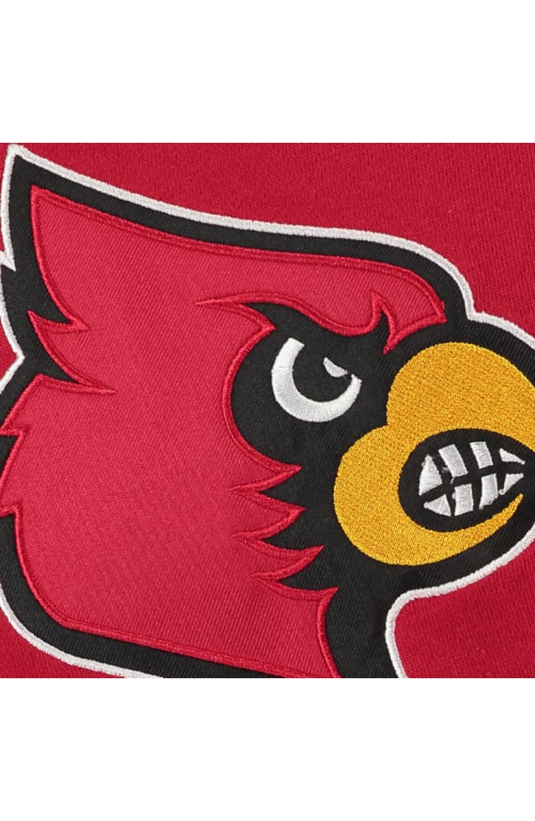 STADIUM ATHLETIC Youth Stadium Athletic Red Louisville Cardinals Big Logo Pullover Hoodie, Alternate, color, Red
