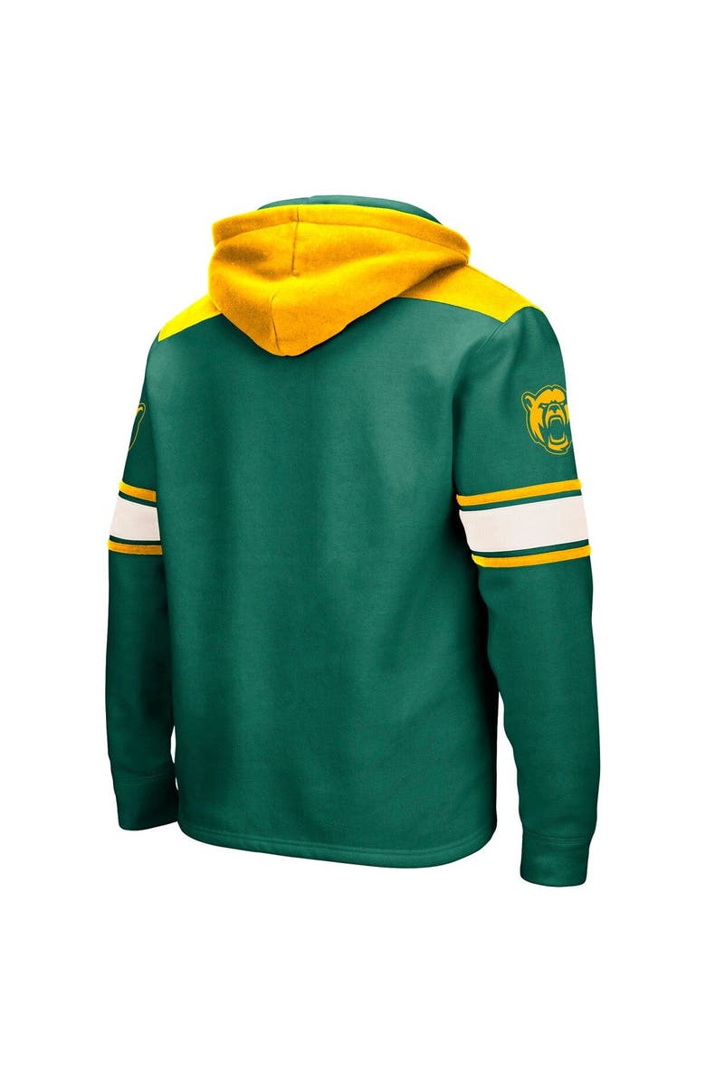COLOSSEUM Men's Colosseum Green Baylor Bears 2.0 Lace-Up Pullover Hoodie, Alternate, color, Green
