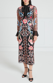 Temperley London Bilbao Tie Dress
