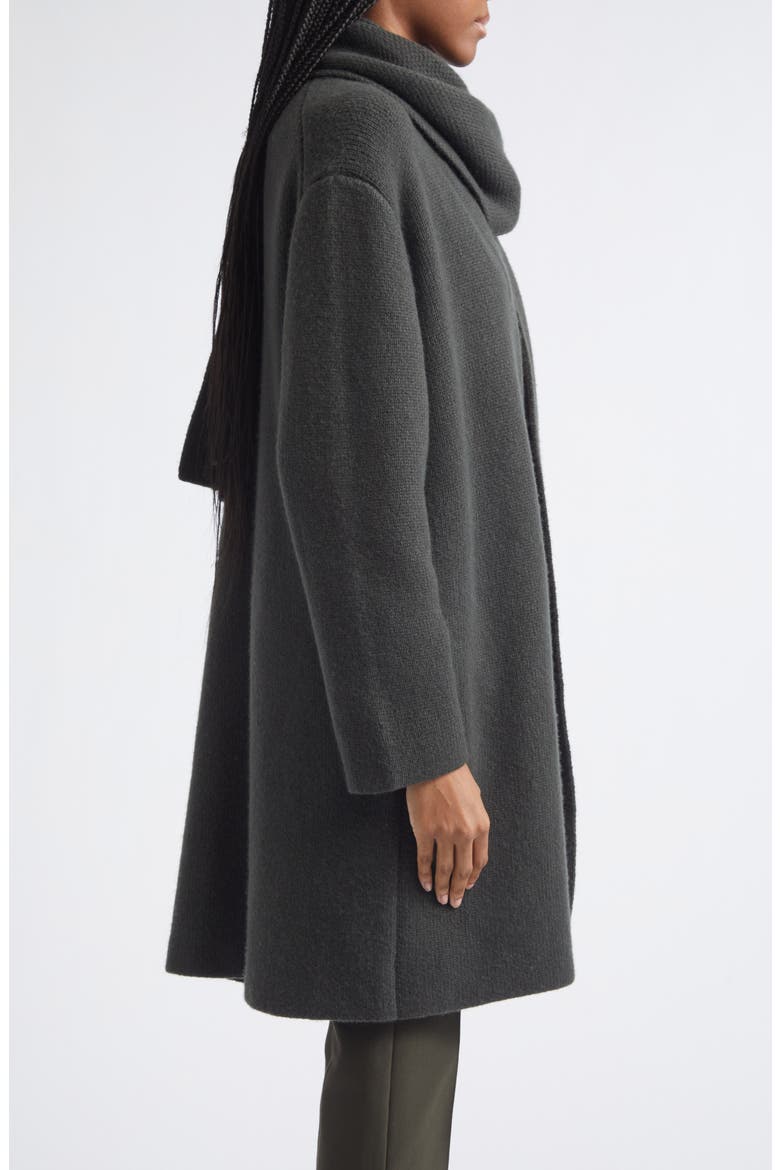 Drape Sweater Coat, Alternate, color, DARK THYME
