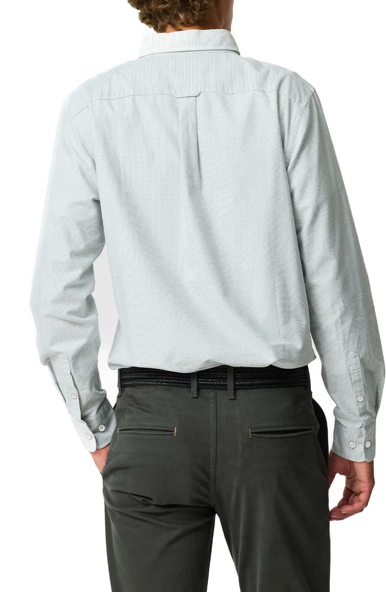 Rodd & Gunn Oxford Crossings Sports Fit Cotton Dobby Button-Down Shirt, Alternate, color, 