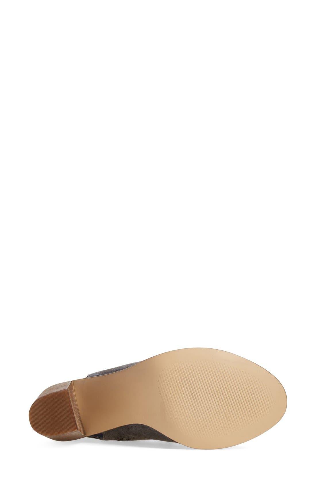 'Nilunda' Lace-Up Sandal, Alternate, color, GREY SUEDE