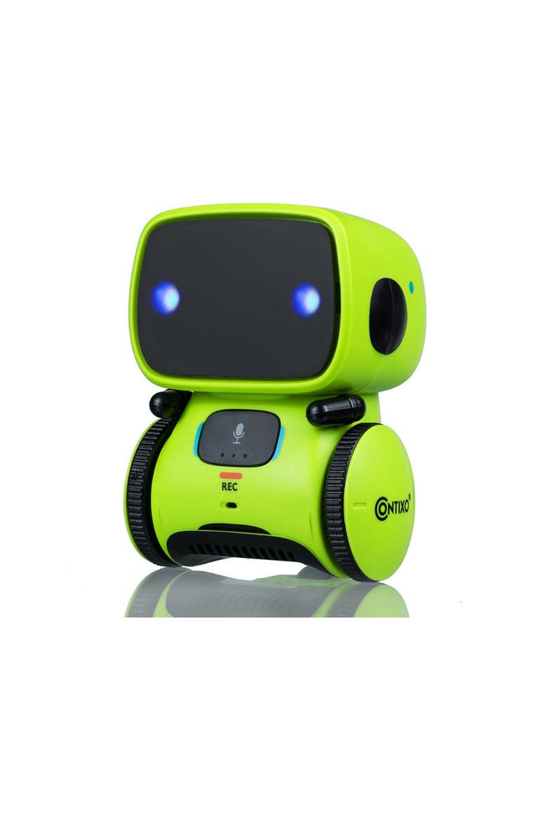 AI Learning Robot, Main, color, Green