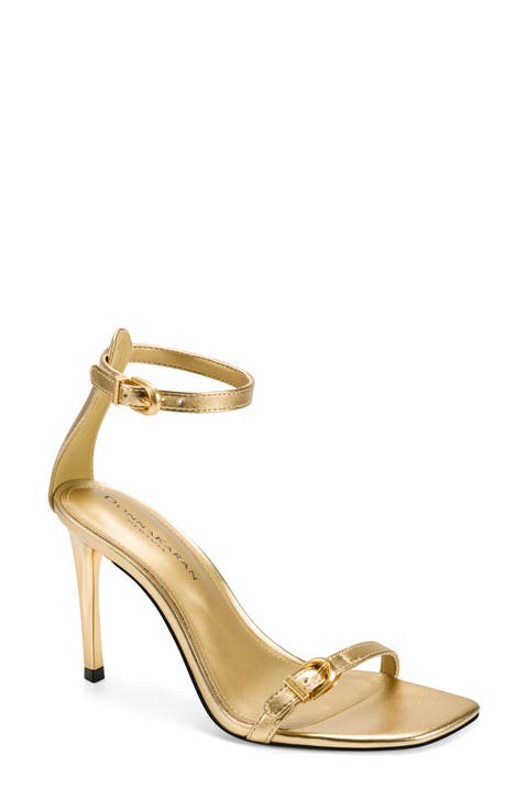 Pryce Metallic Ankle Strap Sandal