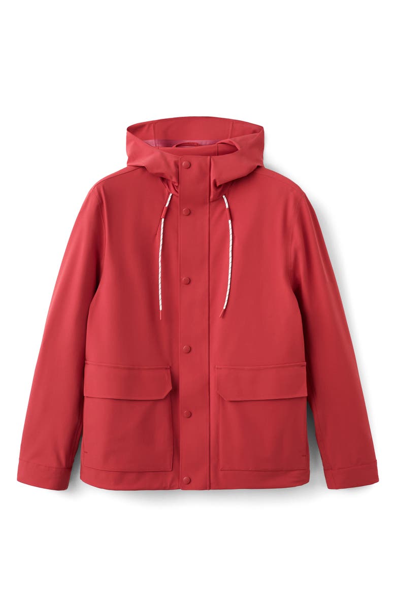 MANGO Water Repellent Thermolite<sup>®</sup> Hooded Jacket, Alternate, color, Red
