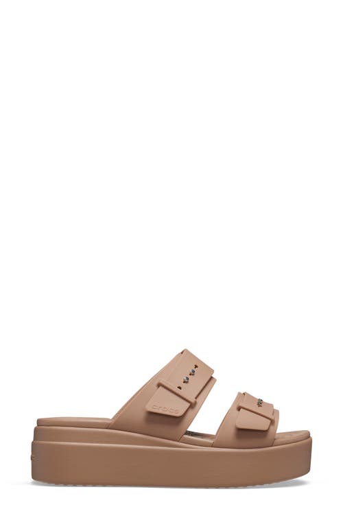Crocs Brooklyn Wedge Slide Sandal