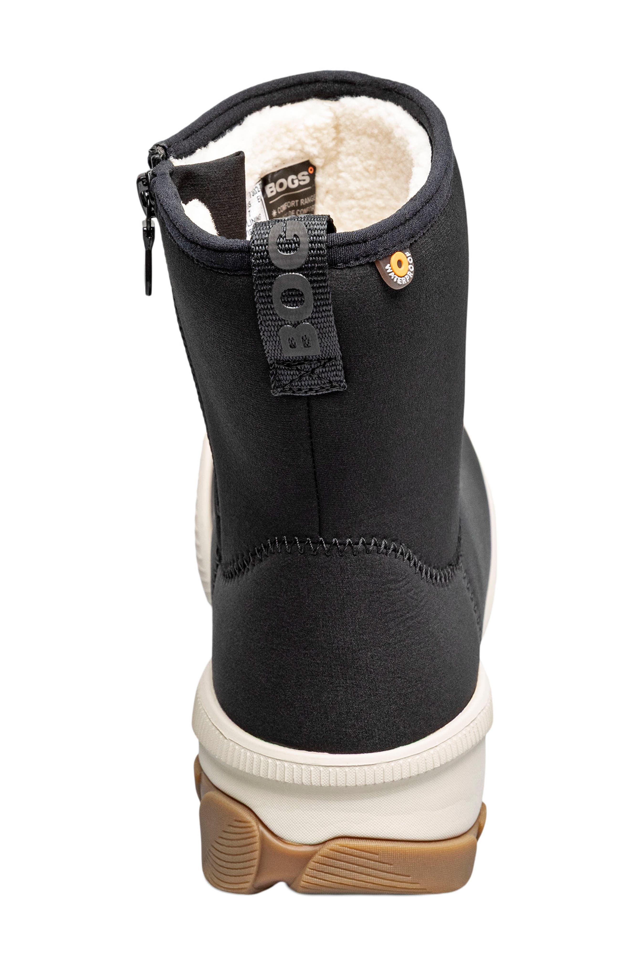 Coral Mid Bootie, Alternate, color, BLACK