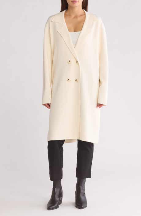 BY DESIGN Dakota Double Breasted Sweater Coat
