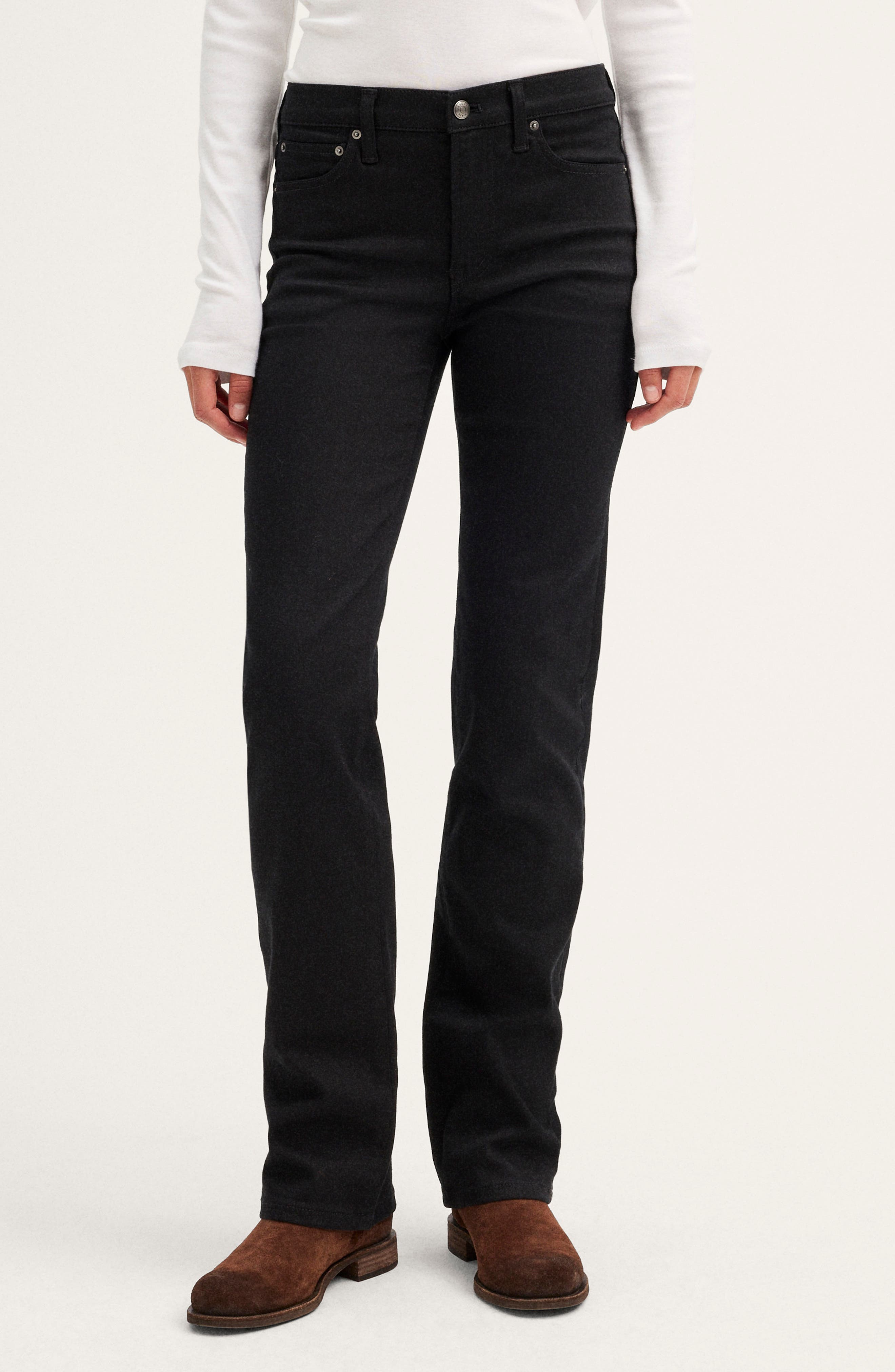 selected BLACK RINSE WASH
