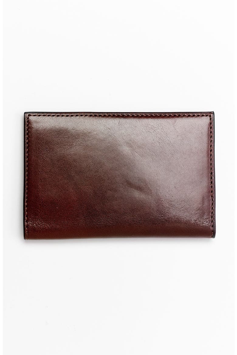 Calling Card Case, Main, color, DARK BROWN