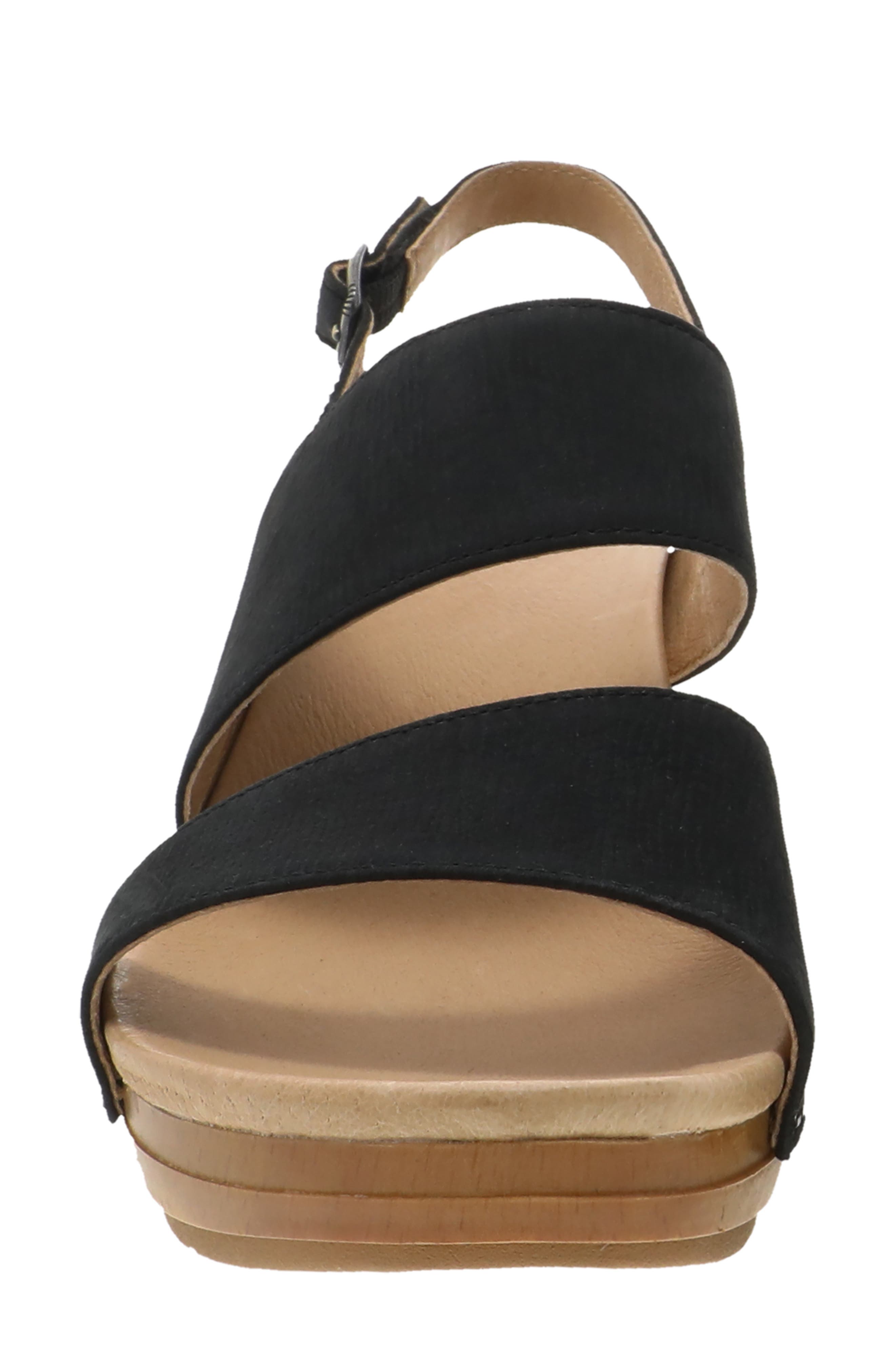 Dansko Tamia Cutout Wedge Sandal, Alternate, color, 
