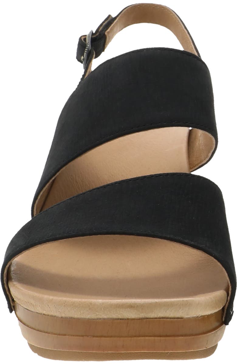 Dansko Tamia Cutout Wedge Sandal, Alternate, color,