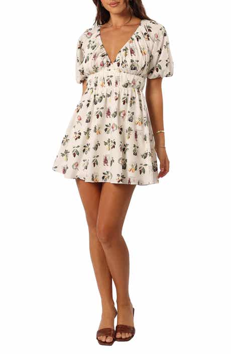 Petal & Pup Leanna Floral Tiered Minidress