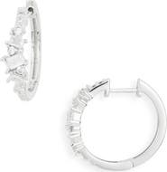 NORDSTROM RACK Cubic Zirconia Hoop Earrings