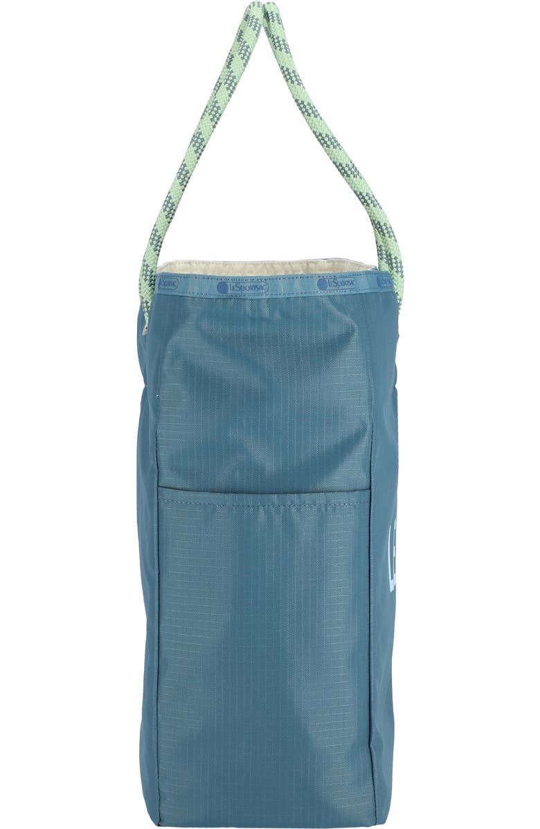 LeSportsac Large Reversible Ripstop Tote, Alternate, color, Blue Indigo/ Sandbar Logo