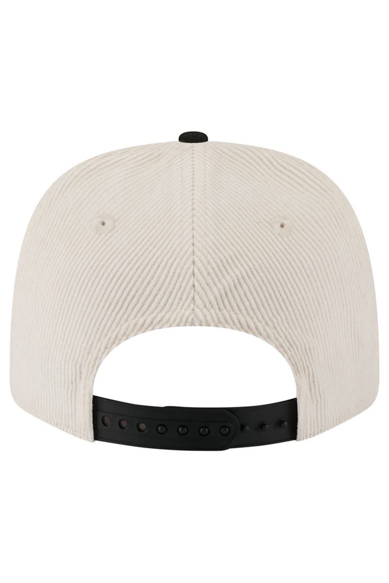 Men's New Era Cream/Black Missouri Tigers Loyal Corduroy 9SEVENTY Adjustable Hat, Alternate, color, Cream