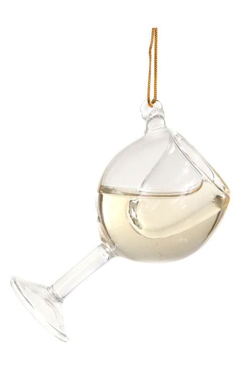 Moscato Wine Glass Ornamanet