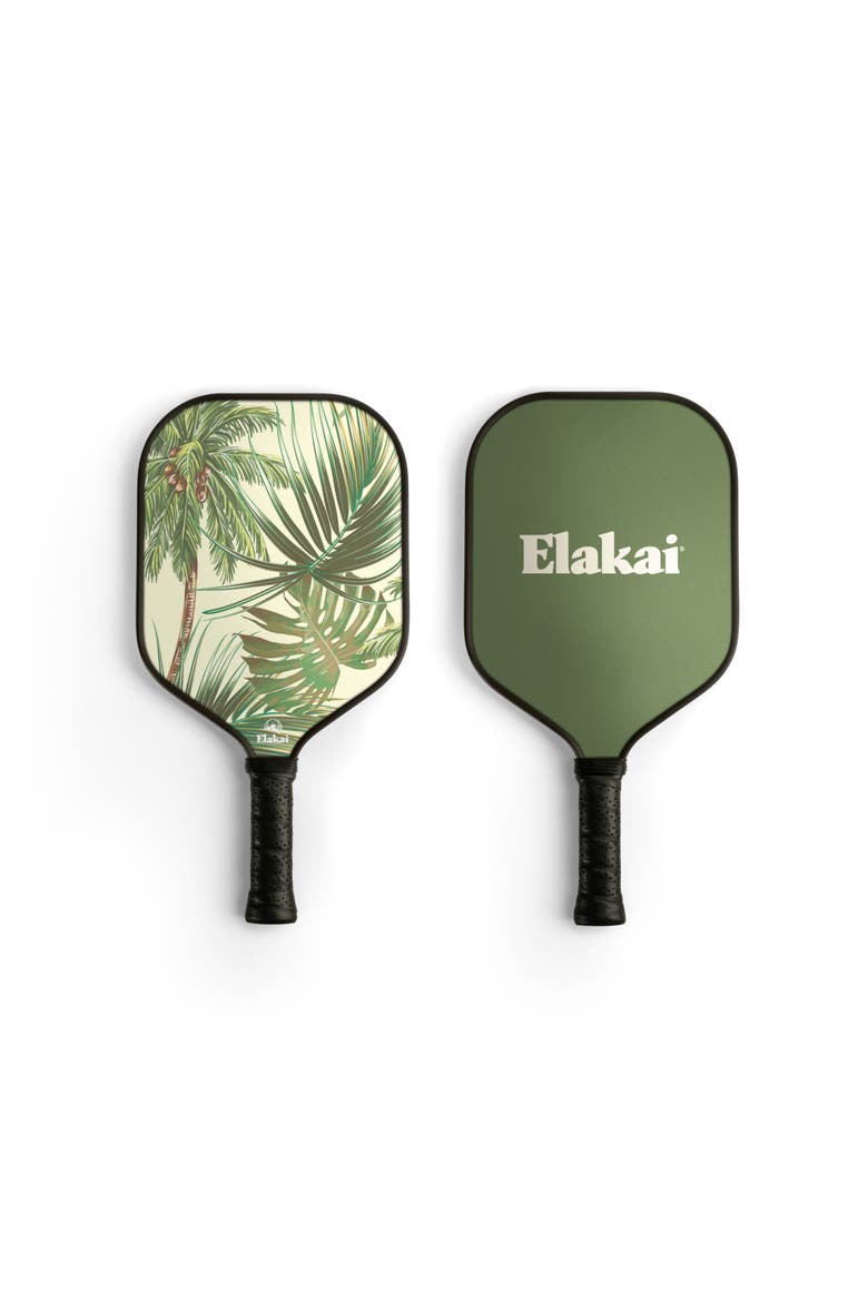 Pickleball 13mm Paddle, Alternate, color, Tropical Palms