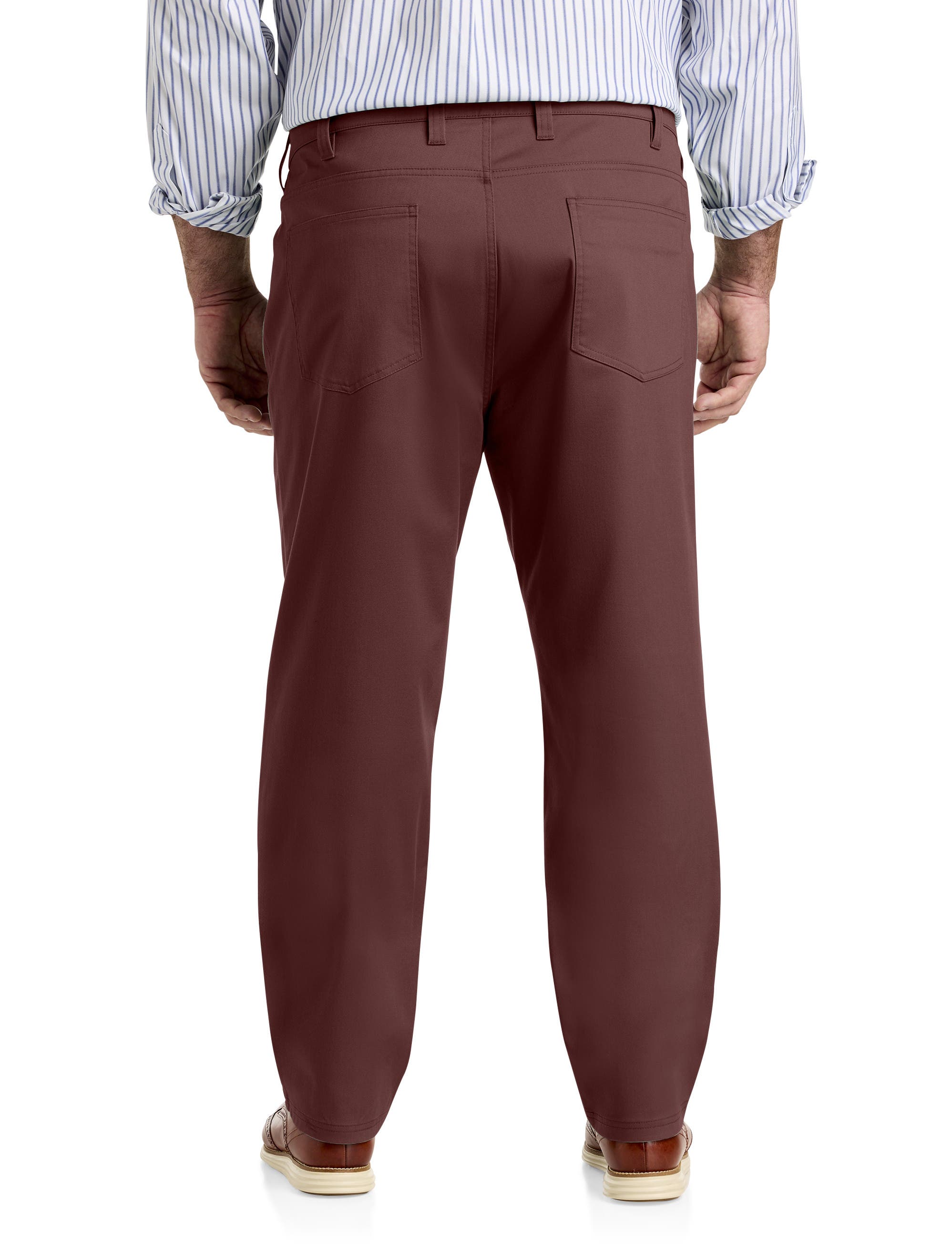 Oak Hill Premium by DXL Straight-Fit Tech Pants (Men) | Nordstrom