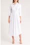 Long Sleeve Cotton Blend Shirtdress