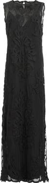 AllSaints Rye Embroidered Sleeveless Maxi Dress