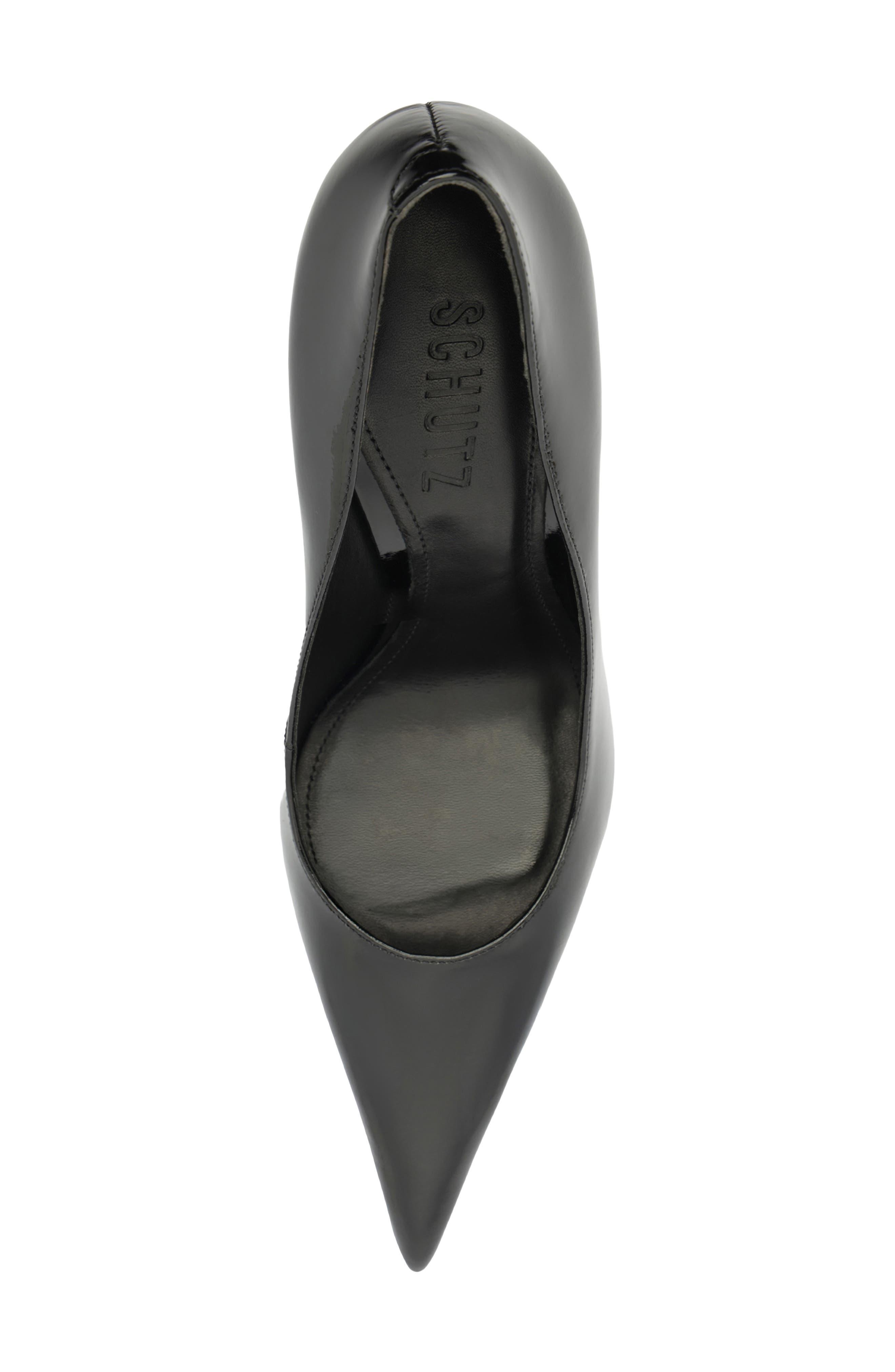Miranda Pointed Toe Pump, Alternate, color, BLACK