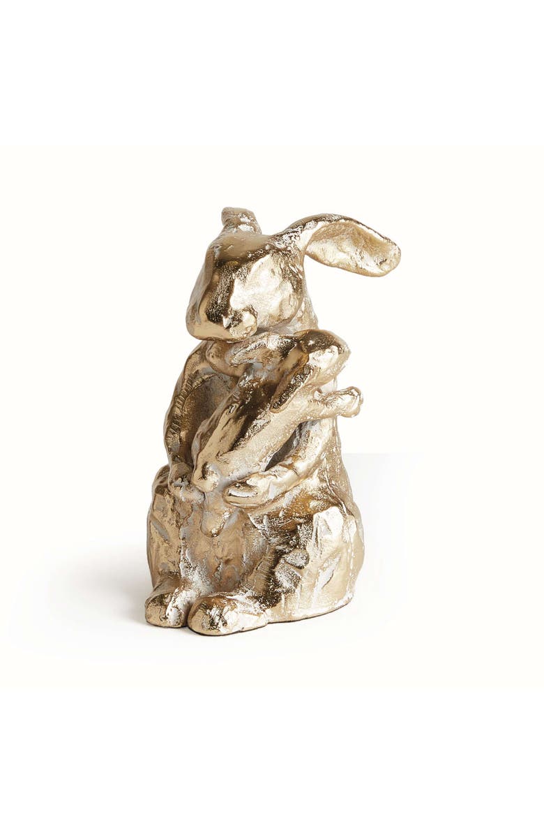 Napa Home & Garden Mother Rabbit Sculpture, Main, color, Gold