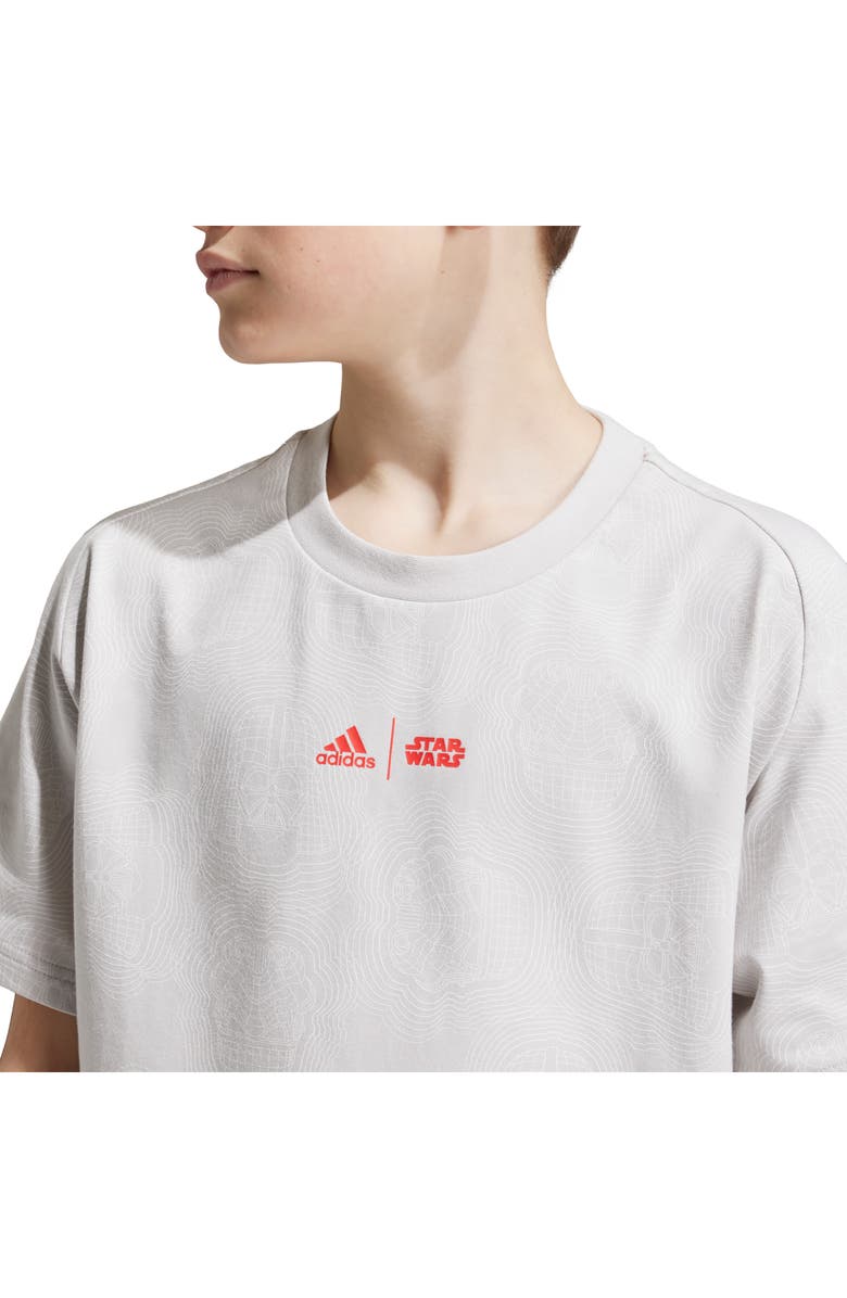 adidas x Star Wars<sup>™</sup> Kids' Z.N.E. Cotton Graphic T-Shirt, Alternate, color, 