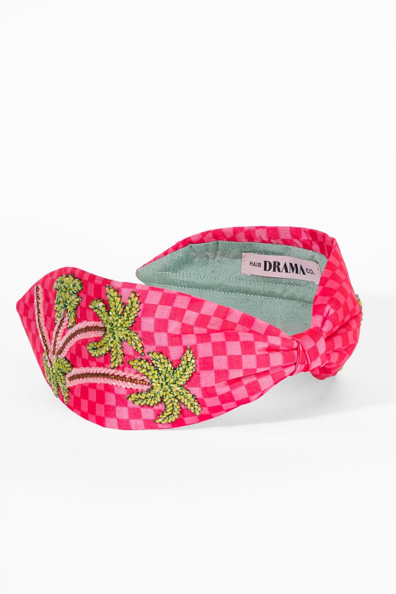 Island Dream Knotted Headband, Alternate, color, Pink