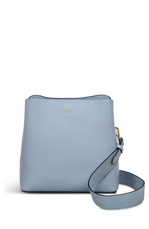 Medium Duke's Place Leather Crossbody Satchel