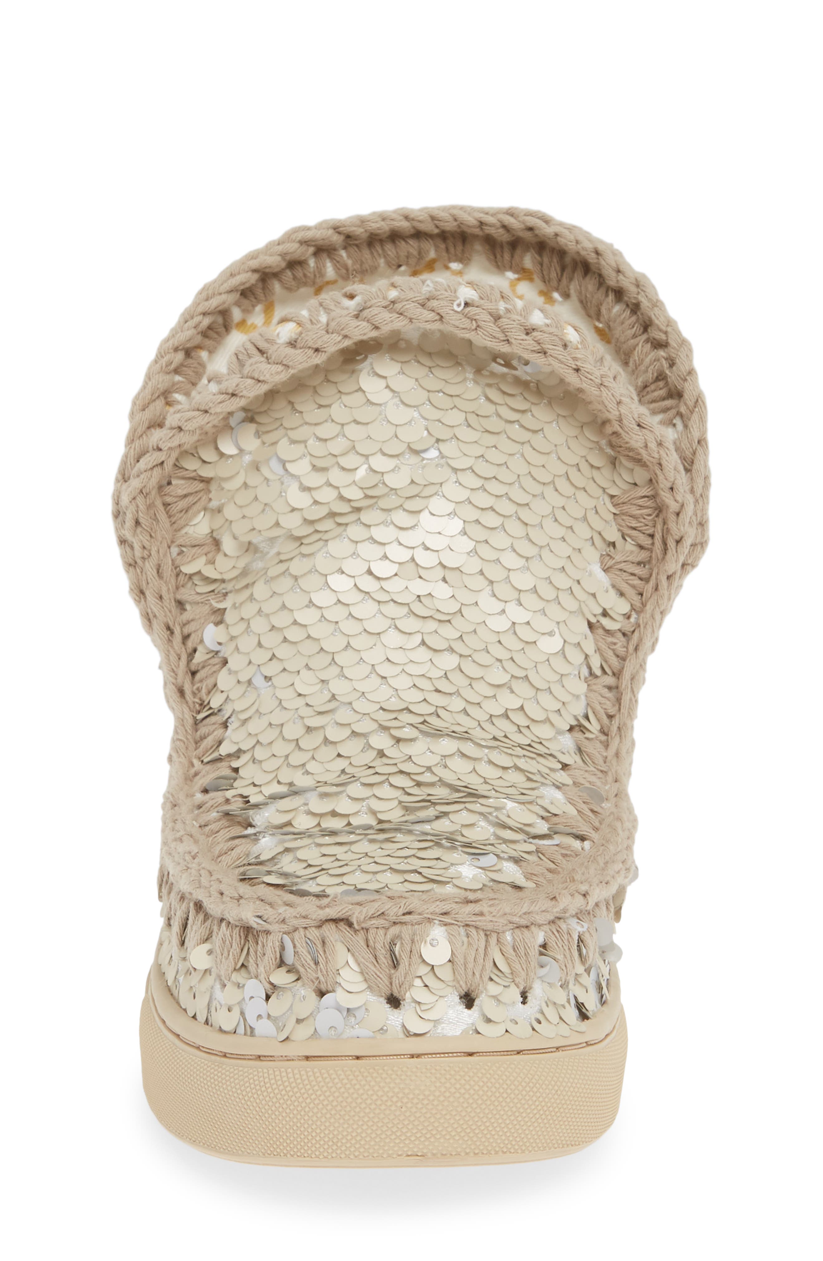Mou Sequin Sneaker Boot, Alternate, color, 