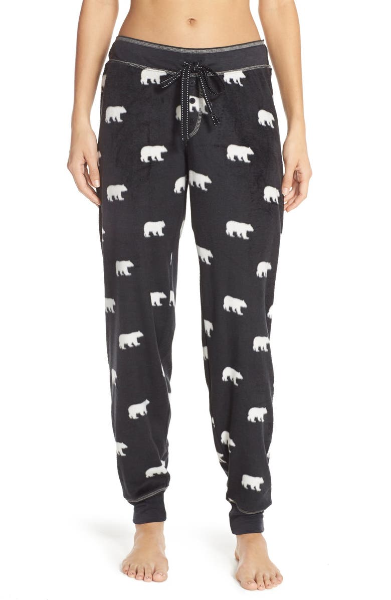 PJ Salvage Fleece Lounge Pants, Main, color, 