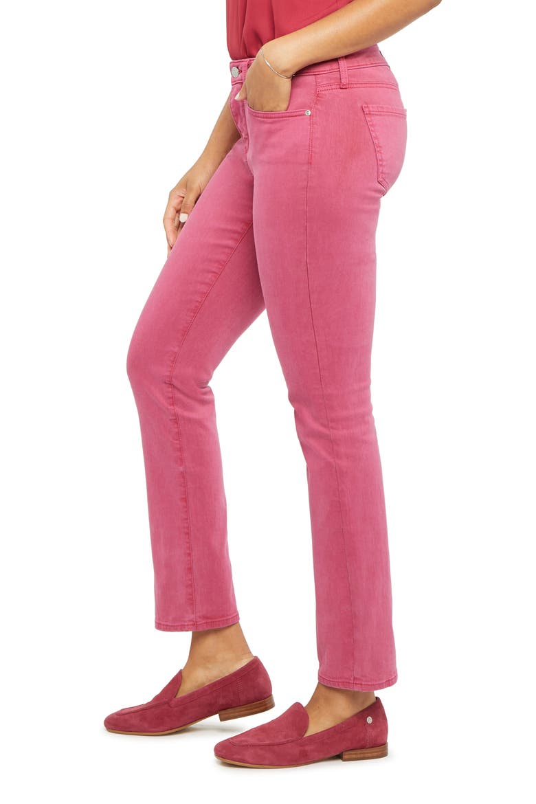 Sheri High Waist Stretch Slim Ankle Jeans, Alternate, color, ORCHID FLOWER