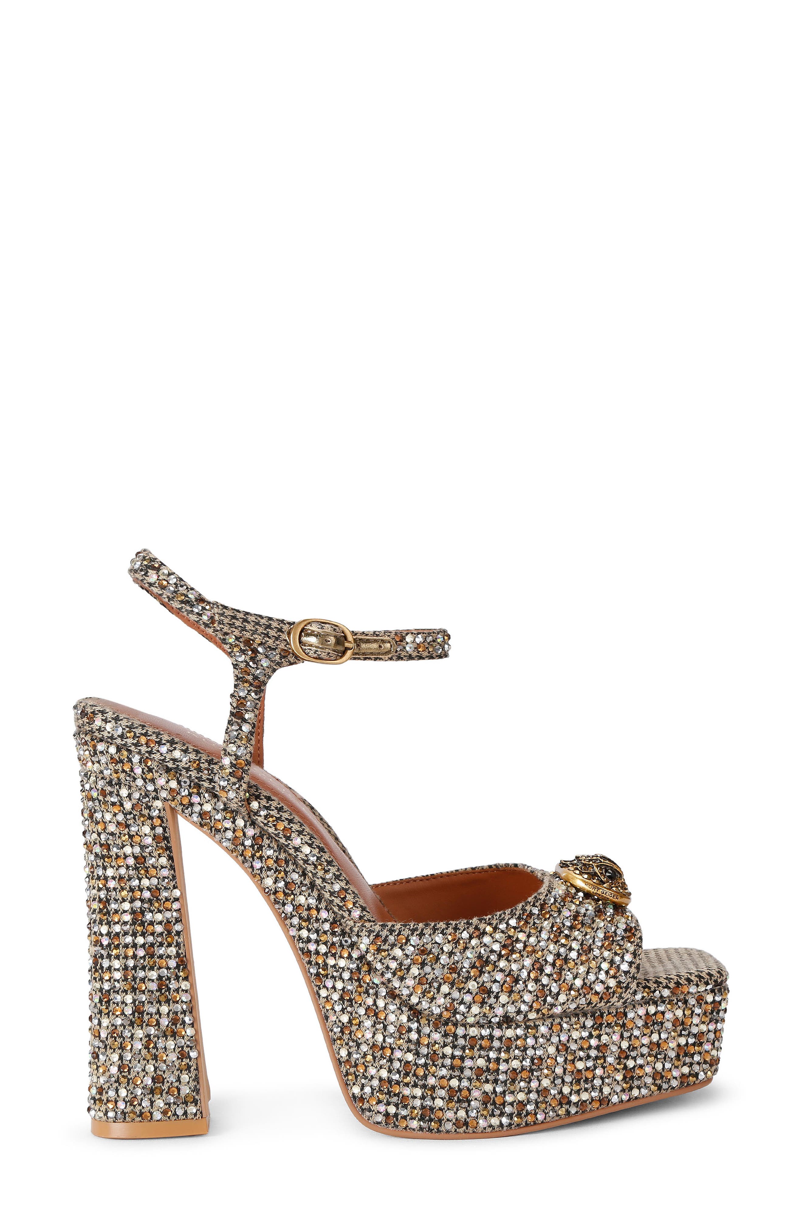Chelsea Platform Peep Toe Sandal, Alternate, color, OPEN BEIGE