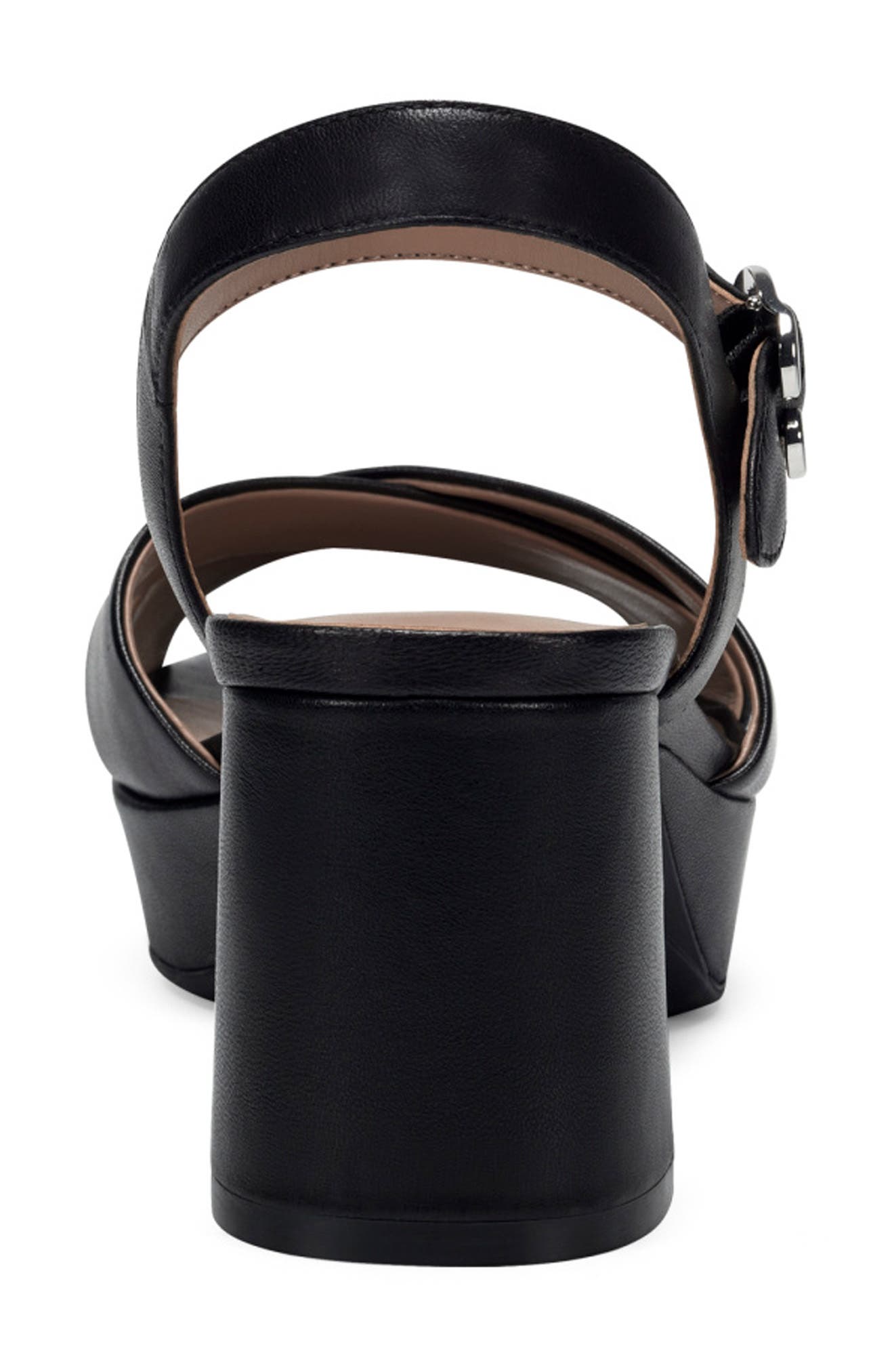 Aerosoles Cosmos Sandal - Wide Width Available, Alternate, color, Black Leather