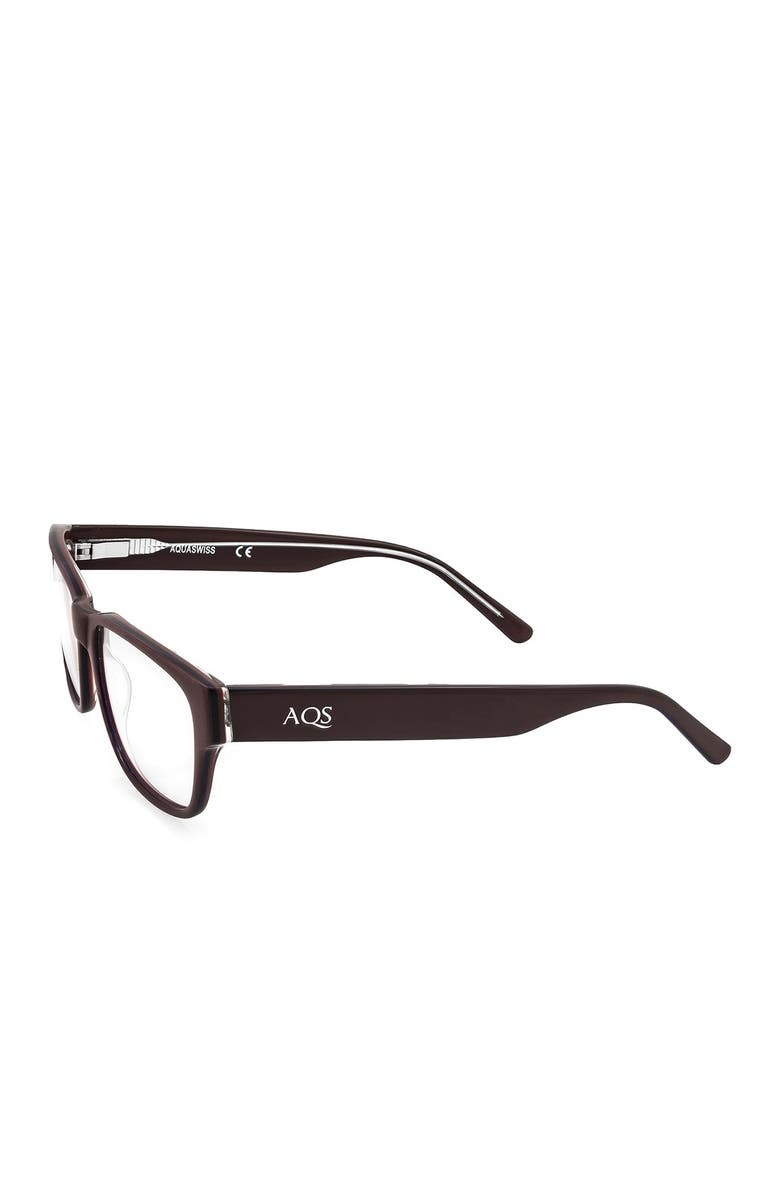 AQS 54mm Dexter Rectangular Optical Glasses, Alternate, color,