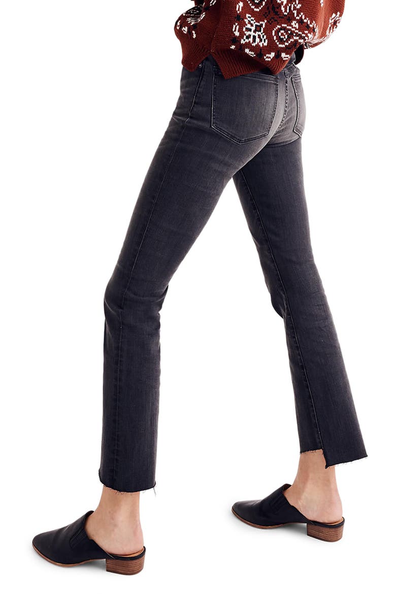 Cali Demi Bootcut Crop Jeans, Alternate, color, WOODSTON WASH