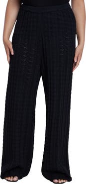 ELOQUII Pointelle Stitch Sweater Pant