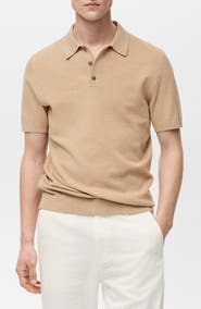 MANGO Slim Fit Polo
