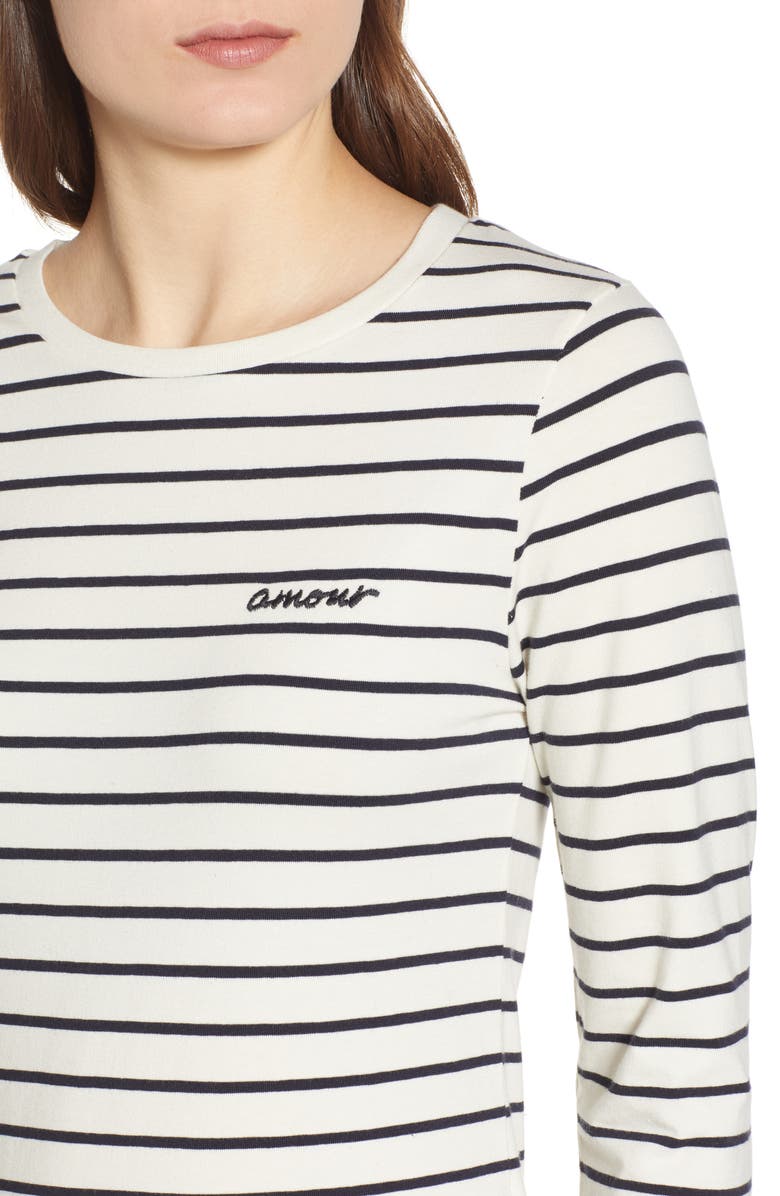 French Connection Tim Tim Amour Tee, Alternate, color, 