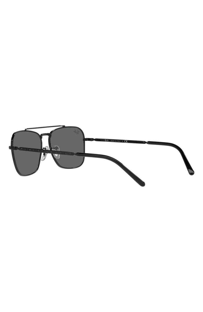Ray-Ban New Caravan 58mm Square Sunglasses, Alternate, color, Black / Dark Grey